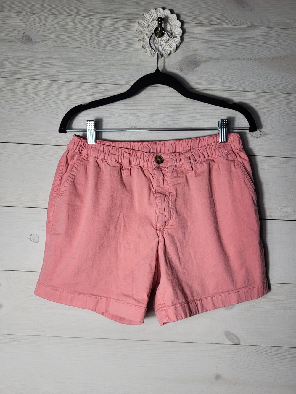 chubbies Shorts Cotton Pink Preppy Summer.